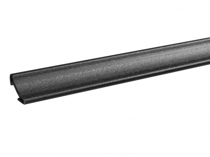 Profil univerzálny PVC Line 8582 čierny - textúra