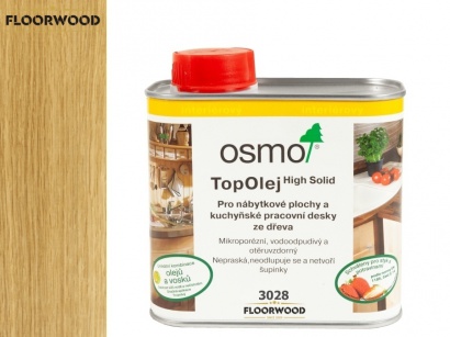 OSMO 3028 Top Olej bezfarebný polomat pre kuchynské pracovné dosky